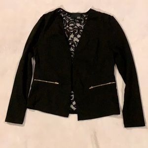 Blazer with back lace